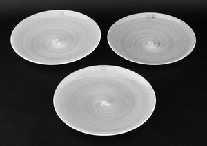 Venini Murano Latticino Chargers, 3 (9835735056691)