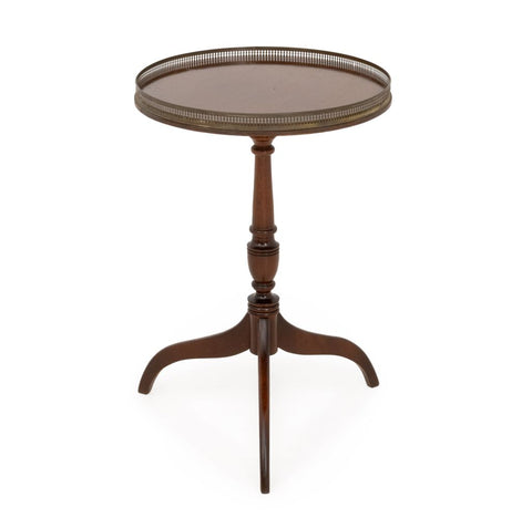 Schott Furniture Mahogany Circular Tripod Table