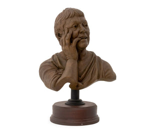 Jay Hall Carpenter Male Figure Bronze Bust, 1993