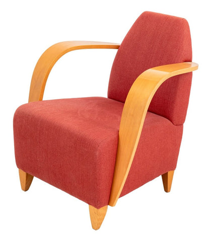 Mid-Century Modern Style Bentwood Club Chair