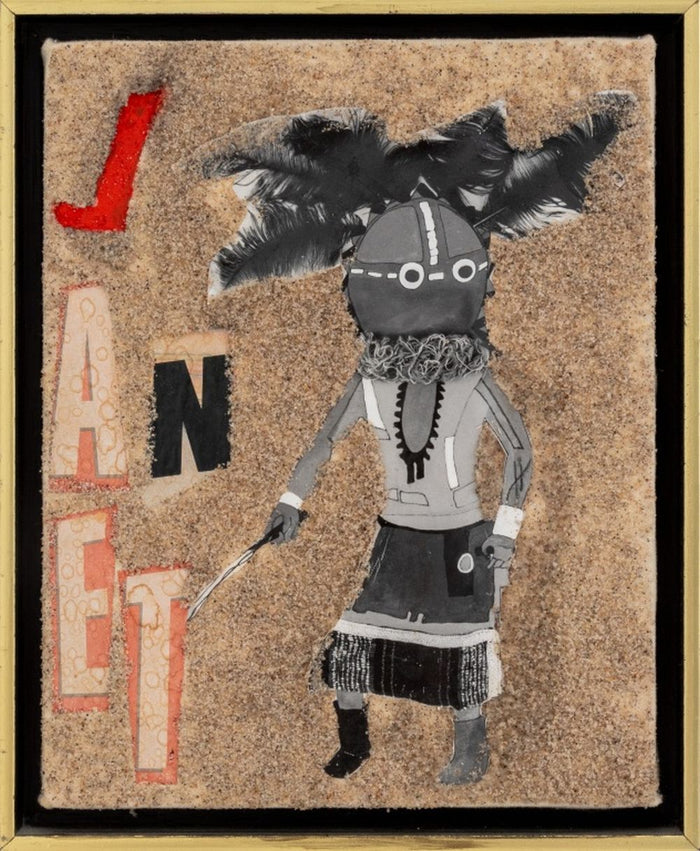 David Porter "A Hopi for Janet" Mixed Media