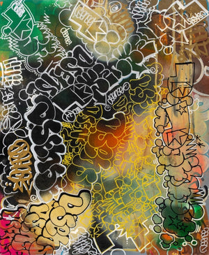 Dsense "DSENSE" Street Art Mixed Media (9855988367667)