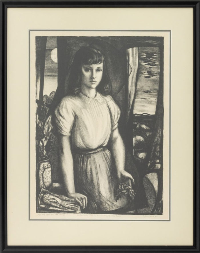 Benton Spruance "Ecclesiastes Essay V" Lithograph