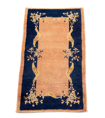 Chinese Art Deco Rug, 3' 8.5
