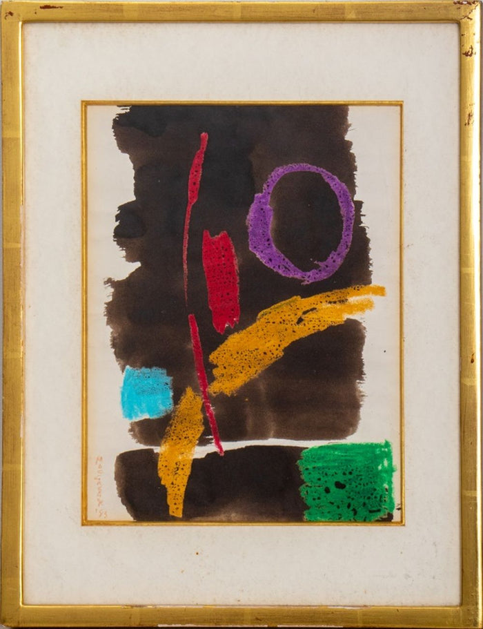 Willard MacGregor Abstract Composition, 1983