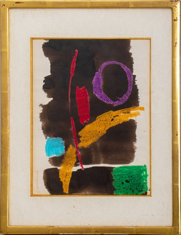 Willard MacGregor Abstract Composition, 1983
