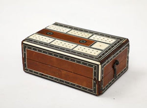 19th Century Vintage Ivory Cribbage Box (9002100687155)