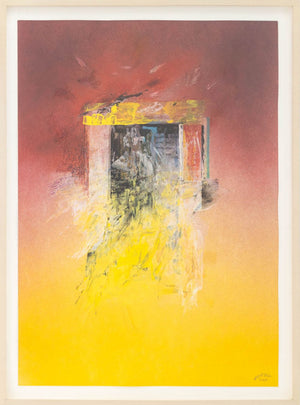 Illegibly Signed Abstract Composition, 2004