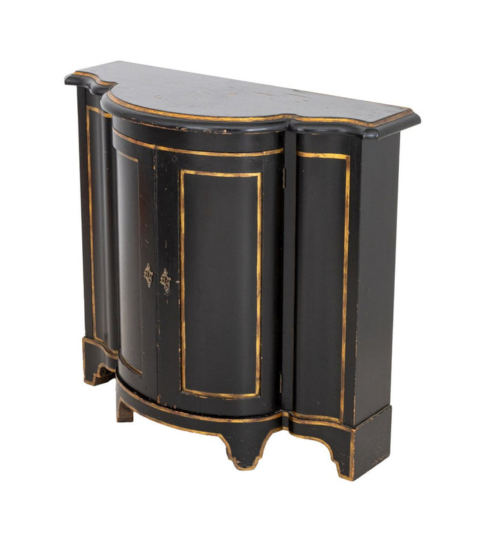 French Directoire Style Ebonized Cabinet