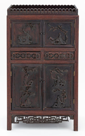 Chinese Hardwood Table Cabinet (9856002457907)