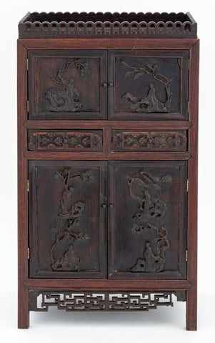 Chinese Hardwood Table Cabinet