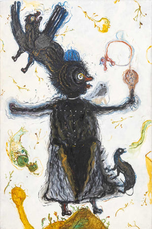 Robert Dandarov "Vincent" Oil on Masonite