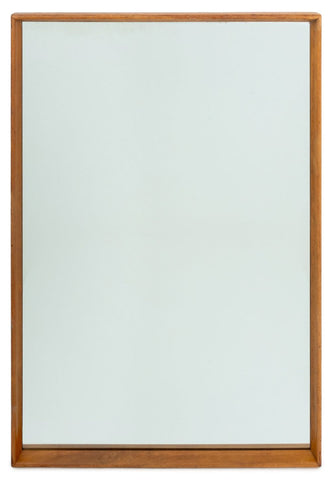 T.H. Robsjohn-Gibbings Walnut Wall Mirror