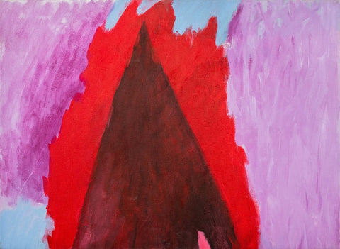 Domenick Capobianco Vivid Abstract Oil on Canvas