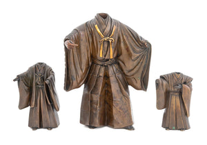 Japanese Bronze Noh Figures, 3