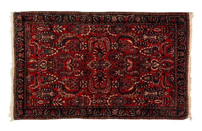 Persian Sarouk Rug, 6' 5" x 4' 1.5"