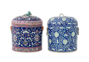 Chinese Famille Rose Ginger Jars, 2
