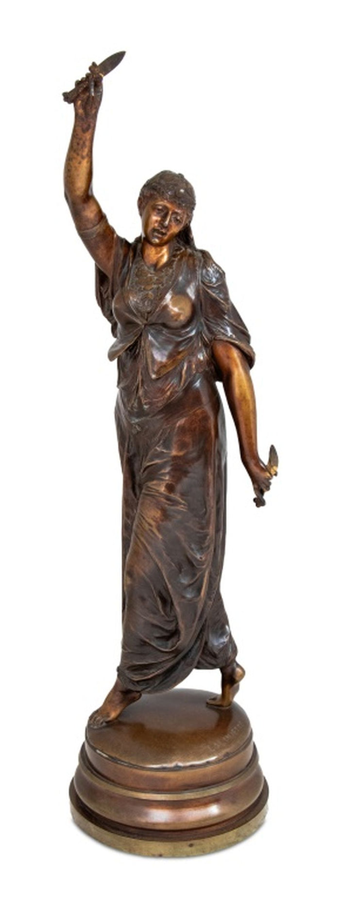 Auguste Louis Lalouette "La Danseuse" Bronze