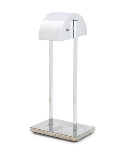Robert Sonneman Style Chrome Plated Desk Lamp
