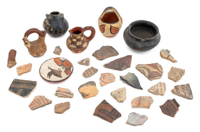 Native American Pottery Sherds & Vessels, 28