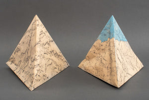 Elfi Schuselka Pyramid Paper Sculptures, 2 (9856332562739)