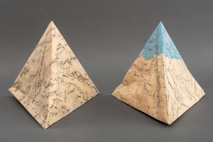 Elfi Schuselka Pyramid Paper Sculptures, 2