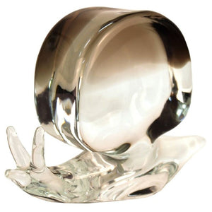 Licio Zanetti Murano Glass Snail Sculpture
