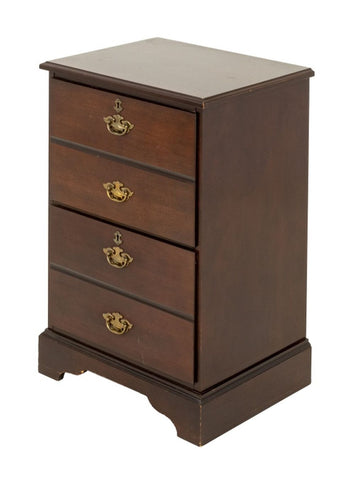 Chippendale Style Mahogany Filing Cabinet