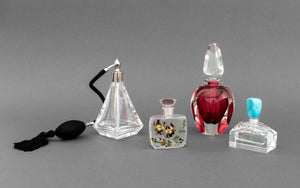 American Glass Perfume Bottles, 4