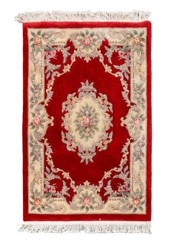 Chinese Floral Motif Rug, 6' 9