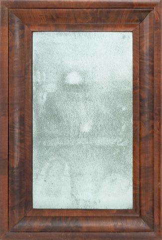 American Flame Mahogany Ogee Mirror