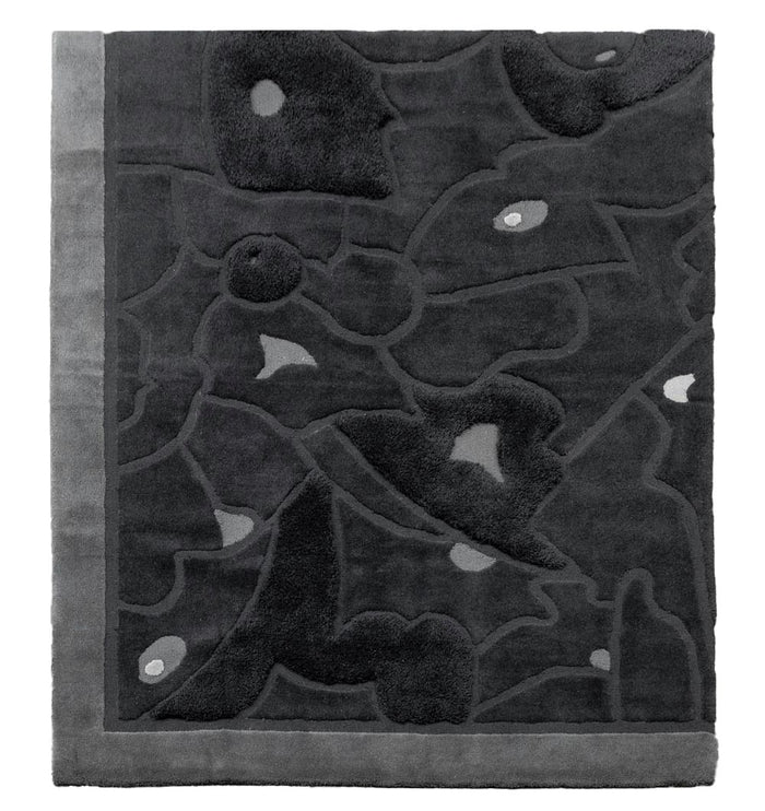 Modern Abstract Design Carpet, 7' 10" L x 6' 5"