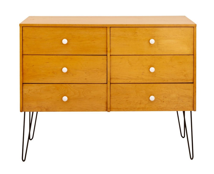 Paul McCobb for Winchendon Blonde Wood Dresser
