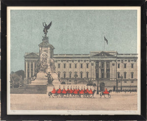 Robert Tavener "Buckingham Palace No. 3" Linocut (9855169265971)