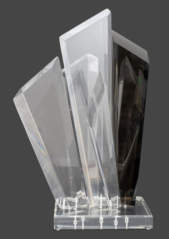 Hivo Van Teal Geometric Lucite Sculpture