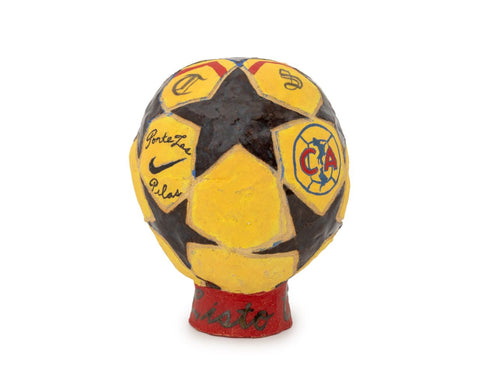 Christopher Suarez Soccer Ball Sculpture
