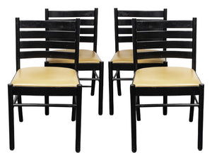 Atelier Intl Modern Ladderback Side Chairs, 4 (8920554635571)