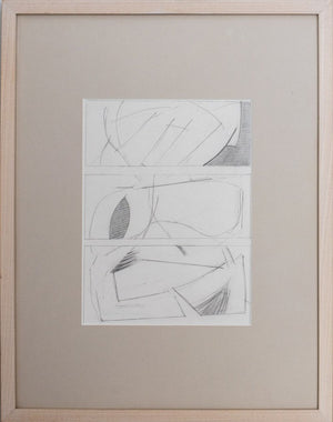 James Russell "Subway Drawing" Graphite on Paper