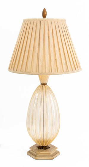 Barovier & Toso Murano Art Glass Table Lamp (9802909286707)