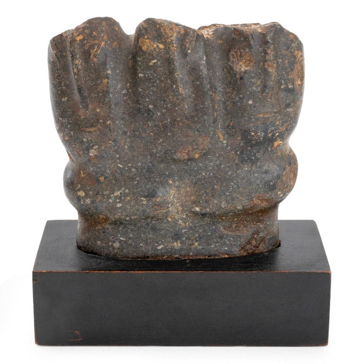 Mezcala Pre-Columbian Three Headed Stone Figure