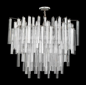 Camer Mid-Century Glass Prism Chandelier (6832392962205)