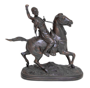 Auguste Moreau "The Falconer" Bronze (9832632549683)