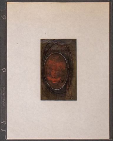 Maurice Sievan Untitled Mixed Media, 1970