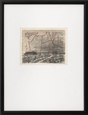 William Kentridge "Waldsee 1944" Charcoal, 2003