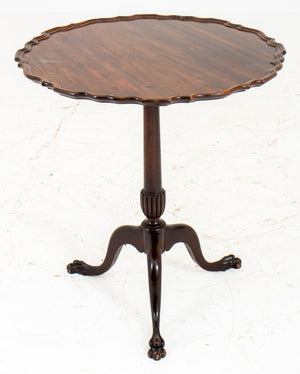 George III Style Mahogany Piecrust Tripod Table (8920566989107)