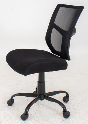 Black Fabric Office or Desk Chair (8920564171059)