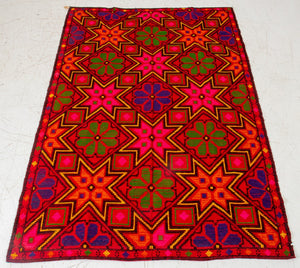 Antique Geometric Star Carpet Rug, 8' x 5' 2" (8920553685299)