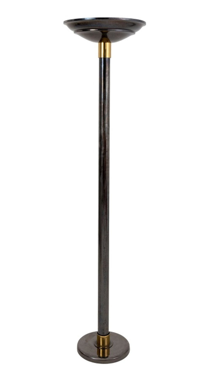 Karl Springer "Spun Shaped Torchere", 1980s