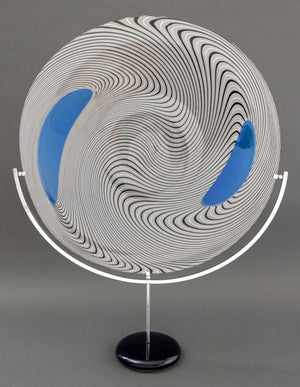 Giampaolo Seguso Murano Art Glass Plate, 1993 (9765695291699)