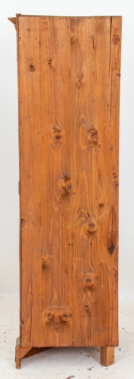 Austrian Biedermeier Walnut Corner Cabinet, 19 C (8920565154099)